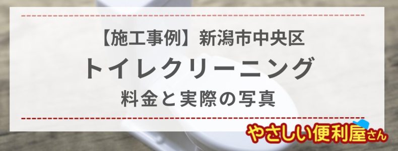 新潟市中央区・トイレのこびりついた汚れを一掃！事例写真・料金を紹介｜トイレクリーニングなら「やさしい便利屋さん」へ